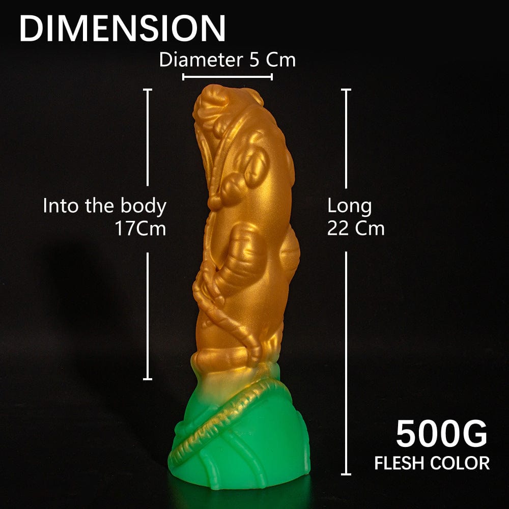 6.7in Allen Phallus Dildo With Suction Cup - Lurevibe