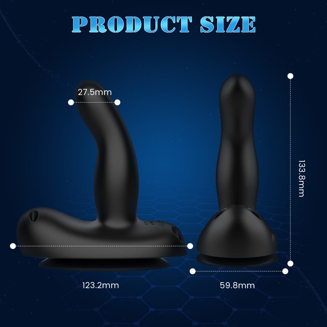 Mini Saddle G Spot Prostate Vibrator With Suction Cup & Panty - Lurevibe