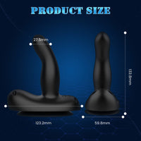 Mini Saddle G Spot Prostate Vibrator With Suction Cup & Panty - Lurevibe