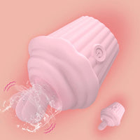 Ice Cream Cupcake Tongue Licking & Vibrating Egg