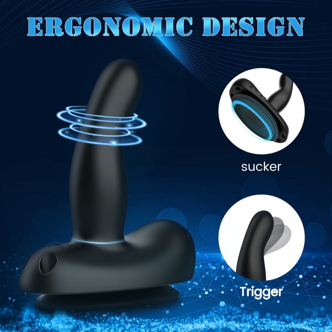 Mini Saddle G Spot Prostate Vibrator With Suction Cup & Panty - Lurevibe