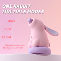 Mimi Rabbit Suction Vibration Clitoral Vibrator - Lurevibe
