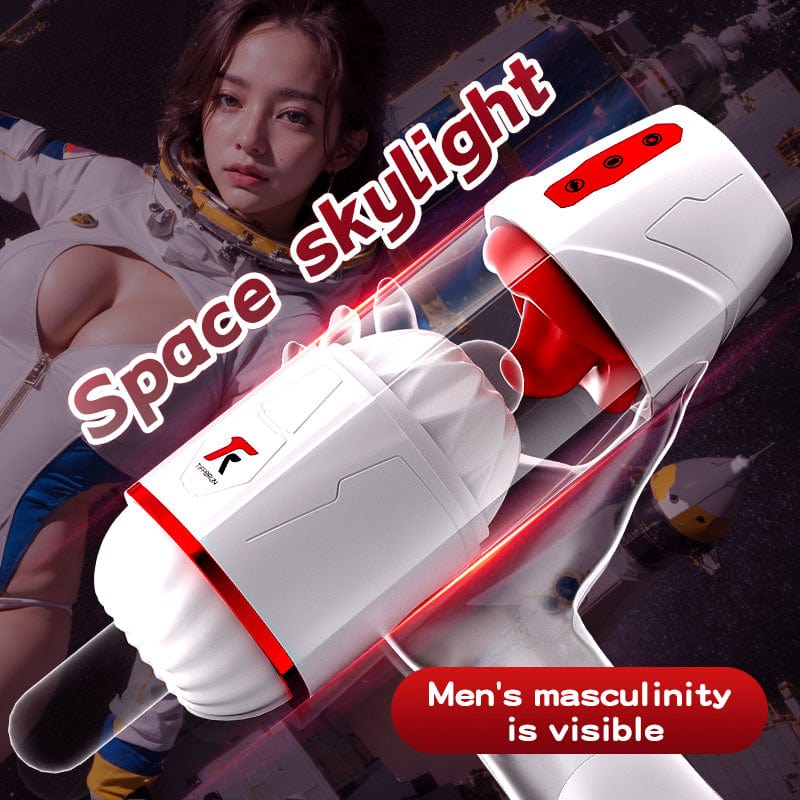 3 In 1 Detachable Fully Automatic Tongue Licking Suction Vibration Male Stroker - Lurevibe