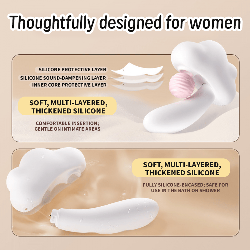 Cloud 2-in-1 Detachable Clitoral Suction & G-Spot Thrusting Vibrator