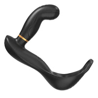 7 Vibrating & Pulsating Balls Teasing Butt Plug with Cock Ring - Lurevibe