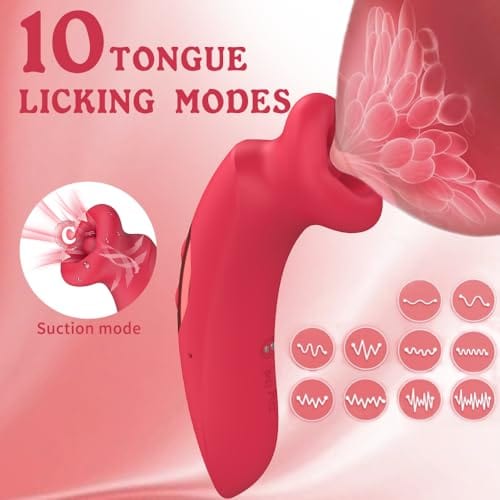 G Spot Vibrator Sucking Vibrator 10 Vibration Modes and 10 Kissing Modes - Lurevibe
