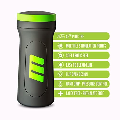 Lurevibe - M for Men M2 Masturbator Cup - Multiple Pleasure Chambers for Powerful Sensations During Penetration - Lurevibe