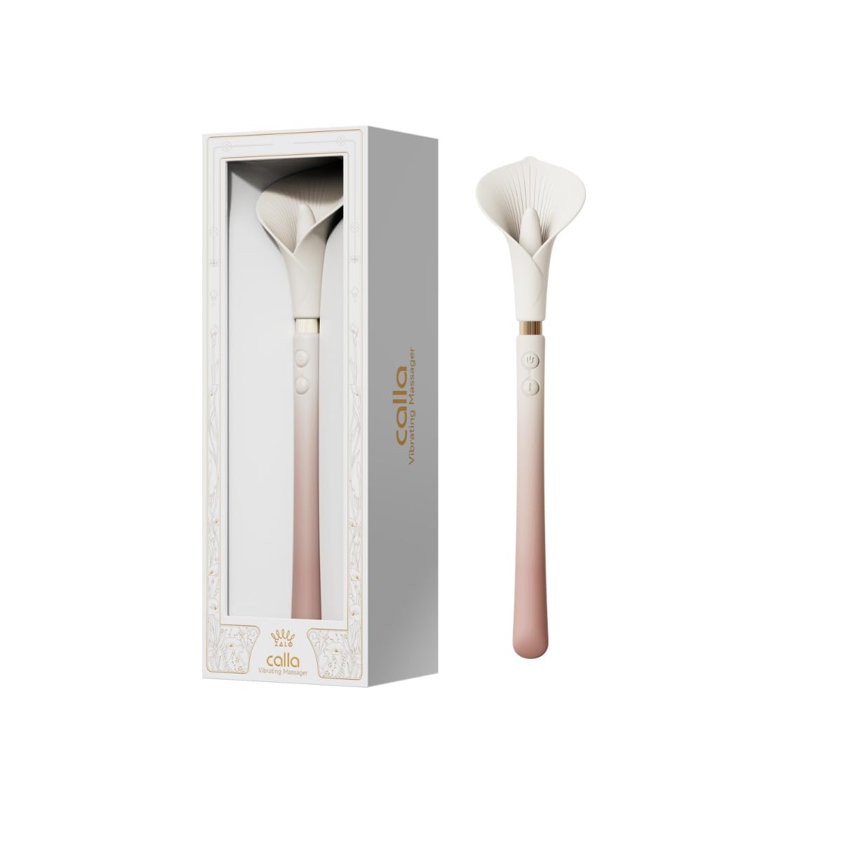Calla Dual-Head Clit Licking & G-Spot Wand Vibrator