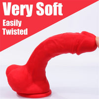 AIMITEX five colors long silicone dildo - Lurevibe