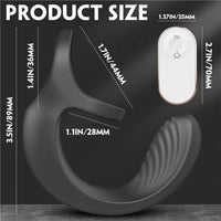 Remote Penis Vibrator Ring - Lurevibe