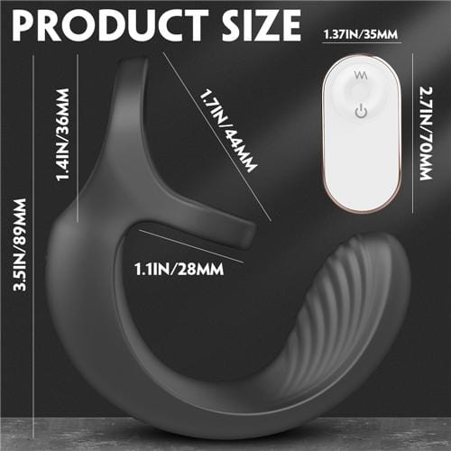 Remote Penis Vibrator Ring - Lurevibe