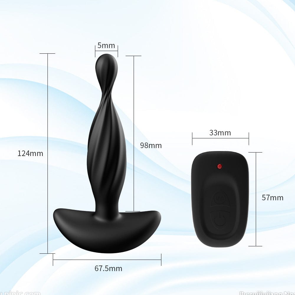 Anal Plug Vibrator Male Prostate Massager G-spot Masturbator - Lurevibe