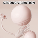 Cute Purse Split Suction Vibration Egg Clitoral G-spot Vibrator