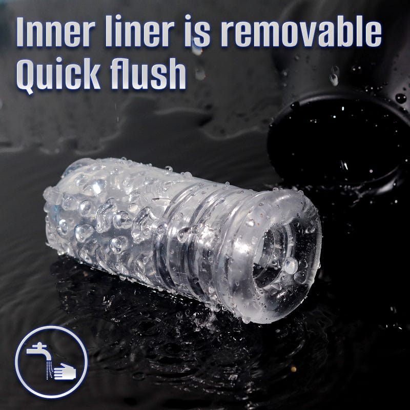 Annie - Blowjob Water-Bath Male Masturbator Dual-Motor Vibration & 5 Suction modes - Lurevibe