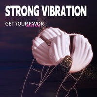 Roomfun Shell SM Electric Shock Nipple Clamp Vibration Massager With Remote Control - Lurevibe