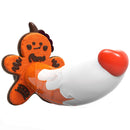 AIMITEX Gingerbread Man Dildo Suction Cup Manual Masturbator - Lurevibe