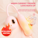 Donut 9 Frequency Vibrating Stretchable Heated Female Vibrator - Lurevibe