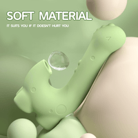 Little Dinosaur Sucking Heating Vibrator - Lurevibe