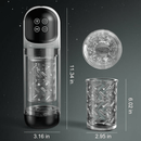 Night Elf 7 Rotation Suction Vacuum Pumps Masturbator Cup - Lurevibe