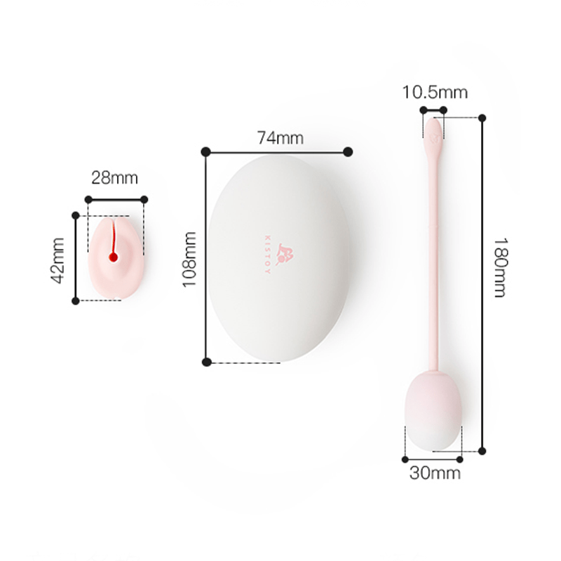 Sugar Egg Female Wearable Masturbator Wireless Remote Controlled Jumping Egg - Lurevibe