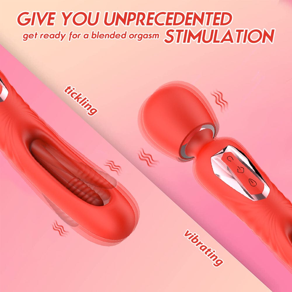 Lurevibe - Hollow AV Stick Slaps And Teases Women With Masturbation Device And Vibrator - Lurevibe