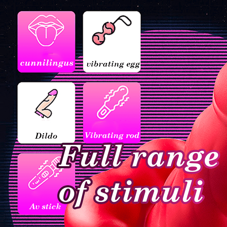 Lurevibe 360° Rotating Bead Telescopic Masturbation Vibrator - Lurevibe