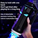 Lurevibe - High Explosive Grenade Aircraft Cup Telescopic Vibration Heating Male Masturbation Device - Lurevibe