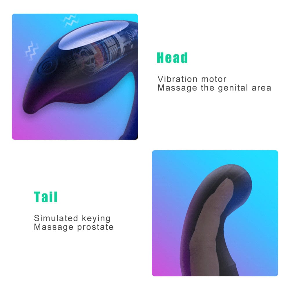 Prostate Massager App Remote Mobile Phone Remote Control Vestibular Artifact Strong Shock Button - Lurevibe