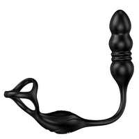 Anal Plug Vibrating Penis Ring Anal Beads Prostate Massager Vibrator Anal Toys - Lurevibe