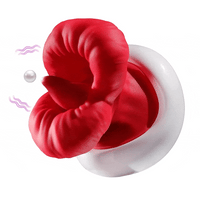 Lurevibe - Big Mouth Upgraded Tongue Licking Vibrator for Women with 8 Vibrating Tongue Licking Modes - Lurevibe
