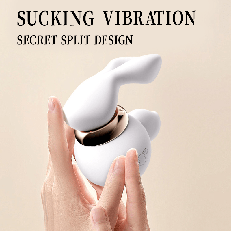 Split Rabbit Vibrating Clitoral Sucking Vibrator