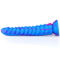 8.5 Inch Dragon Scale Silicone Dildo - Lurevibe