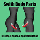 AIMITEX Gingerbread Man Dildo Suction Cup Manual Masturbator - Lurevibe