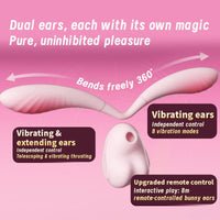 Yue Ye Rabbit Vibrator Sucking & Thrusting Vibrator