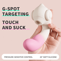 Pressure-sensitive Vibration & Flapping G Spot Vibrator With APP - Lurevibe