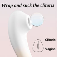 Pisces Love Suction G Spot Vibrator Set - Lurevibe