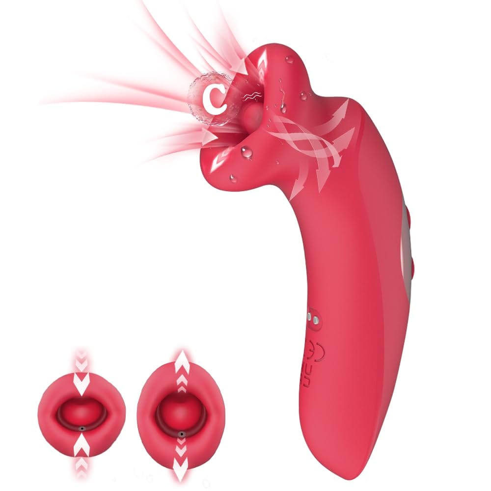 G Spot Vibrator Sucking Vibrator 10 Vibration Modes and 10 Kissing Modes - Lurevibe