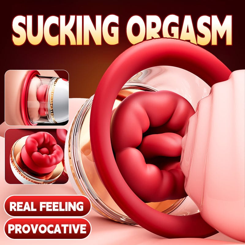 Angel Kiss Mouth Biting Vacuum Suction Breast Massager - Lurevibe