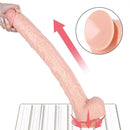 16.93 Inch Strap On Huge PVC Dildo - Lurevibe