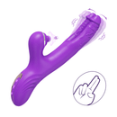 3 In 1 Clitoris Tapping Wiggling G Spot Dildo Vibrator - Lurevibe