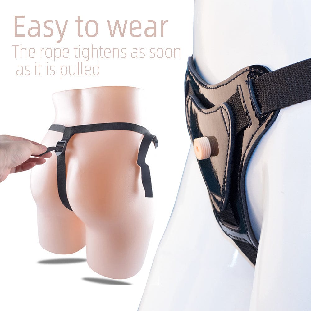 Wireless Remote USB Rechargeable Strap On Dildo - Lurevibe