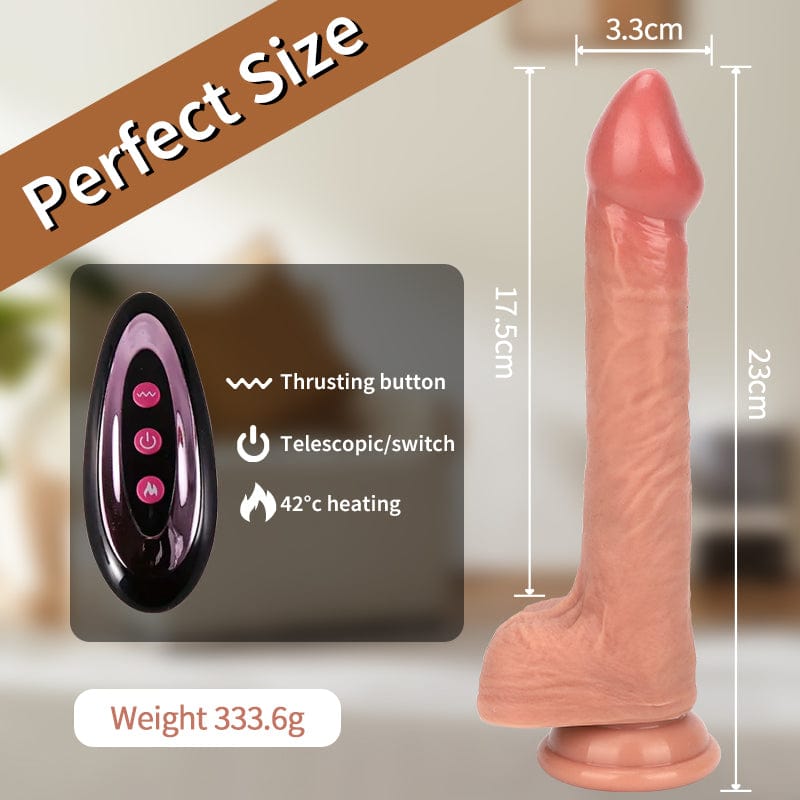 Perfect Simulation Dick Powerful Thrusting Vibrating Penis - Lurevibe