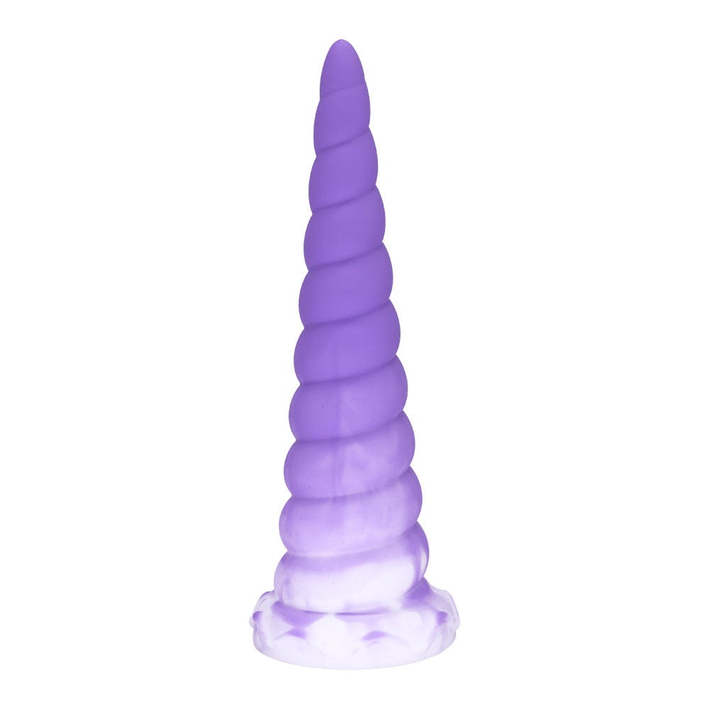 Gradual 7.08 Inch Pyramid Silicone Dildo Anal Toy - Lurevibe