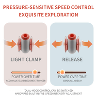 Pressure Sensitive Suction Clitoral Stimulation Vibrator - Lurevibe