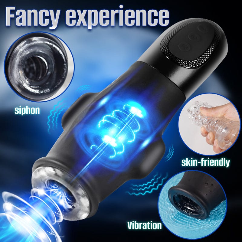 Annie - Blowjob Water-Bath Male Masturbator Dual-Motor Vibration & 5 Suction modes - Lurevibe