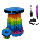 TOYHEERG Rainbow Chair Sex Dildo Machine Outdoor Stimulation - Lurevibe