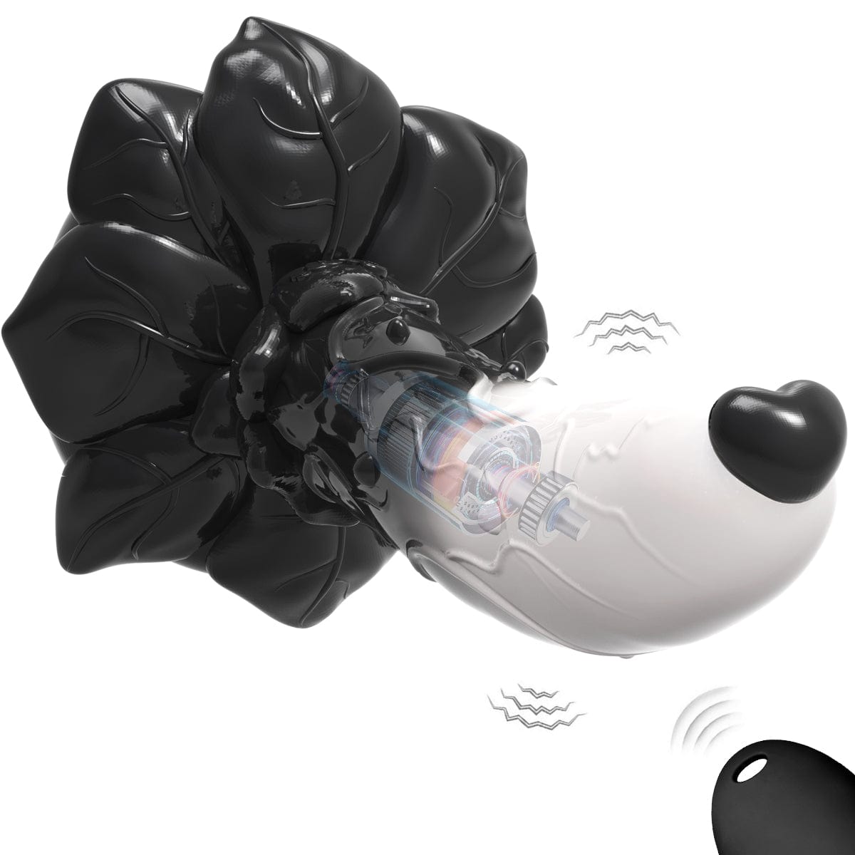 AIMITEX Rose Silicone Dildo Anal Plug Alien Cute Penis - Lurevibe