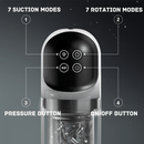 Night Elf 7 Rotation Suction Vacuum Pumps Masturbator Cup - Lurevibe