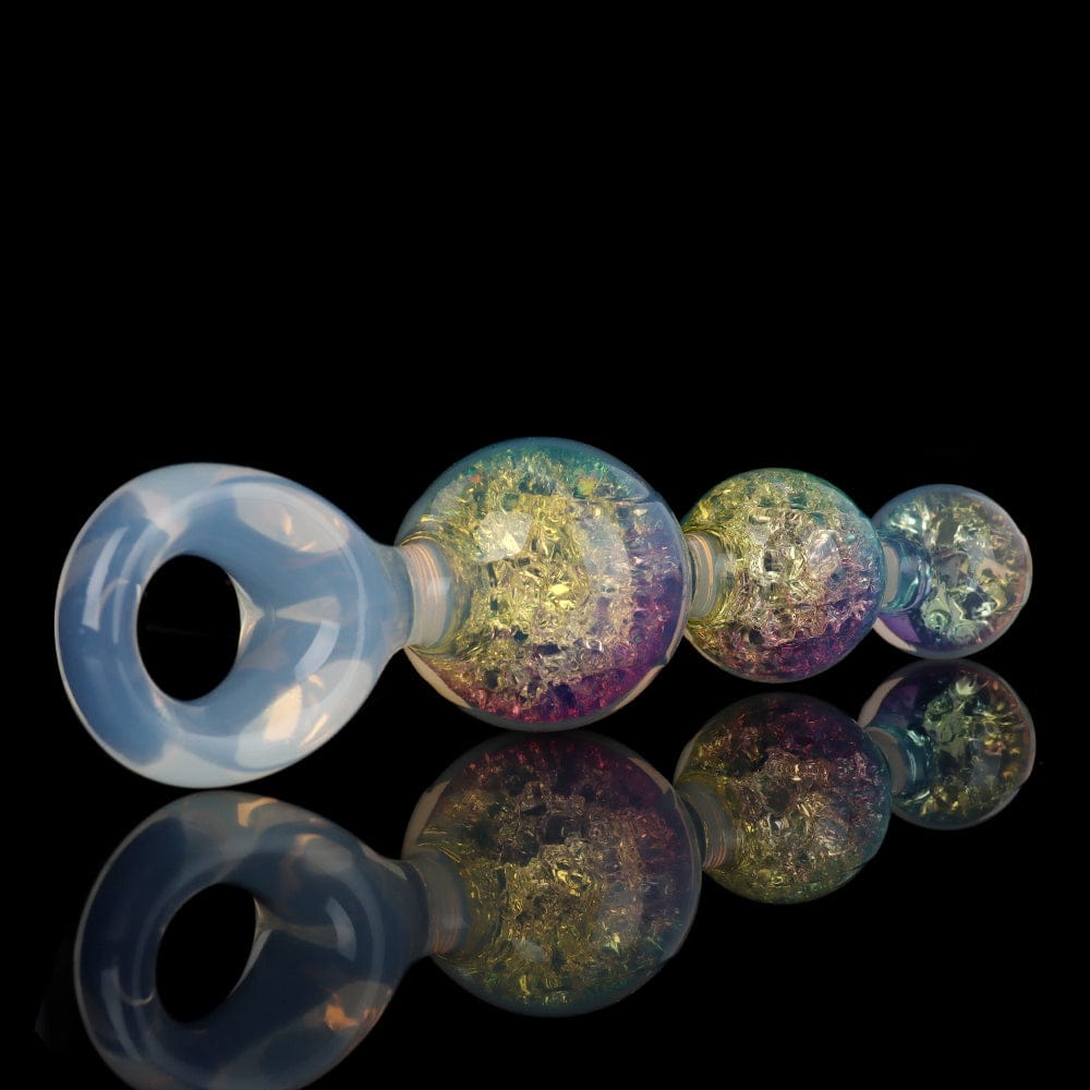 Aurora Spherical Graduated 3-Bead Anal Plug with Integrated Pull Ring - Lurevibe