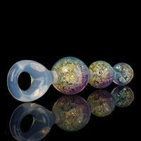 Aurora Spherical Graduated 3-Bead Anal Plug with Integrated Pull Ring - Lurevibe